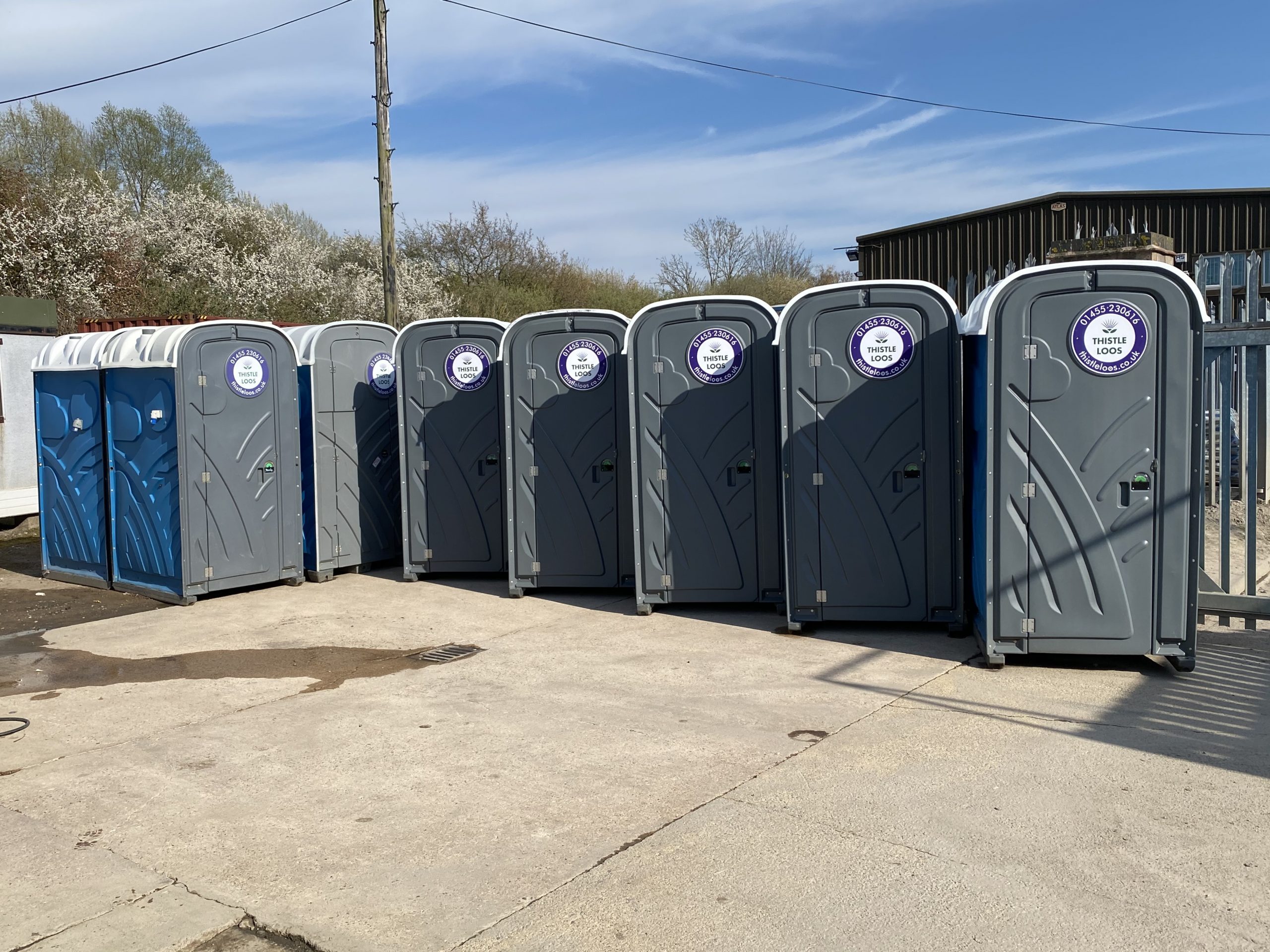 Portable toilet hire from Thistle Loos