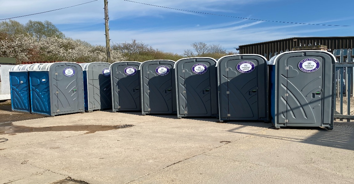 Toilet hire from Thistle Loos